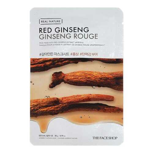 Маска для лица The Face Shop Real Nature Red Ginseng Face Mask 20 г в NL International
