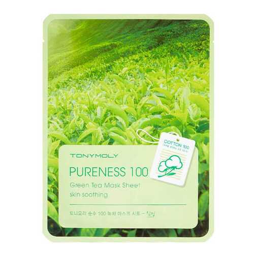 Маска для лица Tony Moly Pureness 100 Green Tea Mask Sheet 21 мл в NL International