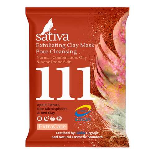 Маска-гоммаж для очищения пор №111 Sativa 15 г в NL International