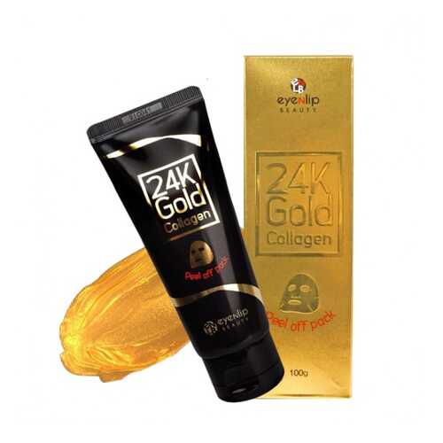 Маска-пленка очищающая с 24к золотом 24K GOLD COLLAGEN PEEL OFF PACK 100гр в NL International