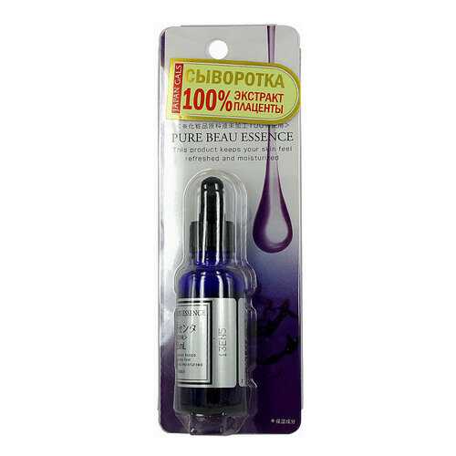Сыворотка для лица Japan Gals Pure Beau Essence с плацентой, 25 мл в NL International