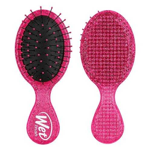 Щетка Рок н Ролл мини WET BRUSH MINI ROCK N ROLL DETANGLER-PINK GLITTER в NL International
