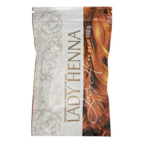 Хна Lady Henna Натуральная Индийская 100 г в NL International