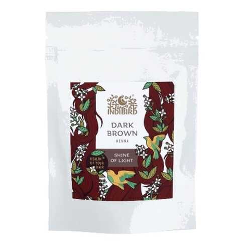 Хна тёмно-коричневая Indibird (Dark Brown Henna) 50 г в NL International