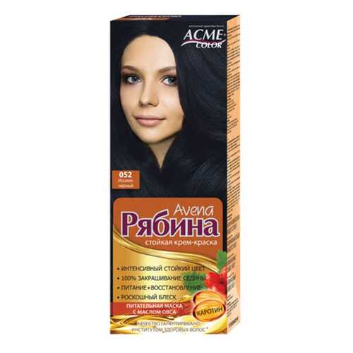 Краска для волос Acme Color Рябина Avena 052 Иссиня-черный 135 мл в NL International