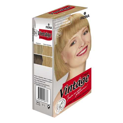 Краска для волос FIONA Vintage Color 24 Бежевый блондин 50 г в NL International