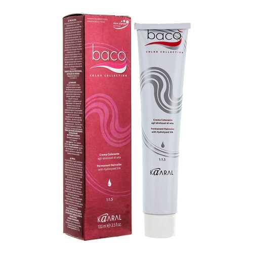 Краска для волос Kaaral Baco Color 7.10 Блондин пепельный 100 мл в NL International