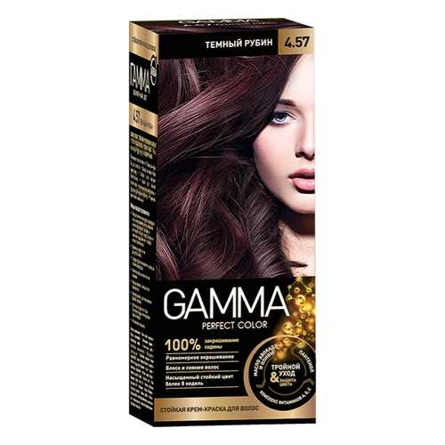 Краска для волос SVOBODA GAMMA Perfect color тёмный рубин 4,57, 50гр в NL International