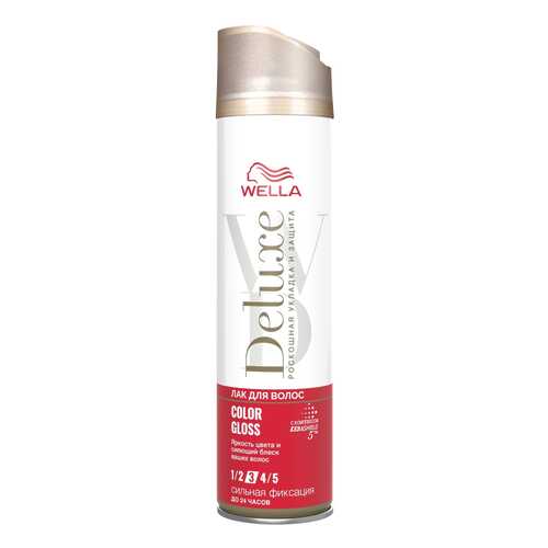 Лак для волос Wella Deluxe Color Gloss 250 мл в NL International