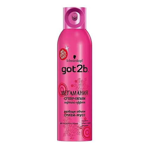 Средство для укладки волос Schwarzkopf Professional Got2b Мегамания 250 мл в NL International