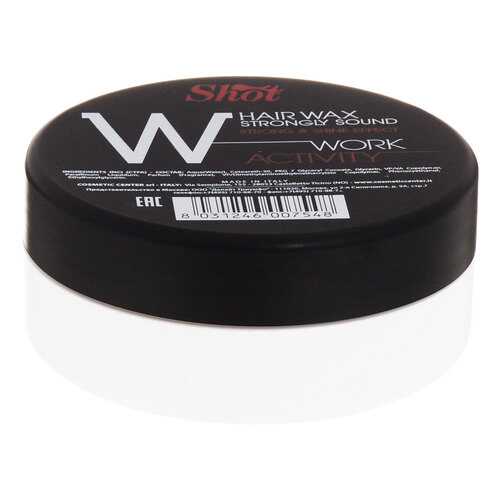 Воск для укладки Shot Hair Wax Strongly Sound Work Activity W 100 мл в NL International