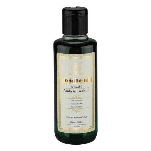 Масло для роста волос Khadi Natural Амла и Брахми 210 мл в NL International