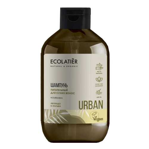 Шампунь Ecolatier Urban авокадо и мальва 600 мл в NL International