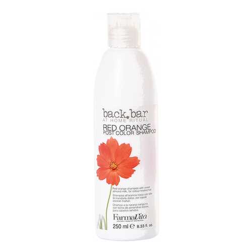 Шампунь Farmavita Shampoo Back Bar Красный апельсин/Red Orange 250 мл в NL International