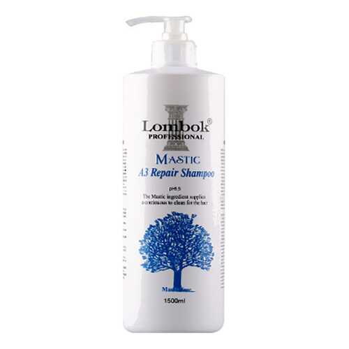 Шампунь Gain Cosmetics Lombok Mastic A3 Shampoo 1,5 л в NL International