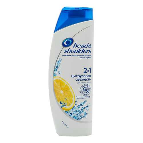 Шампунь Head & Shoulders Цитрусовая свежесть с цитрусовой эссенцией 400 мл в NL International