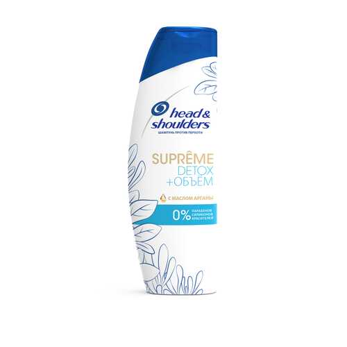 Шампунь против перхоти Head & Shoulders Supreme Detox+Объём, 300 мл в NL International